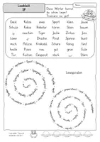 Vorschau - Arbeitsblätter - Leseblätter zu Karbu 1 (Version 2016) in Grundschrift (Teil 4) | Lesetraining & Arbeitsblätter zum Lesen lernen in Klasse 1 - Seite 3