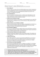 Vorschau - Arbeitsblätter - AB mit Fragen zum Thema "Marmor" + Lösungsblatt - Seite 1