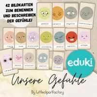 Vorschau - Bildkarten - Gefühle benennen und beschreiben - Bildkarten über Gefühle - Seite 2