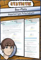 Vorschau - Arbeitsblätter - Materialpaket Statistik und Diagramme - Deckblatt