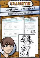 Vorschau - Arbeitsblätter - Wachsendes Paket Daten und Zufall - Deckblatt