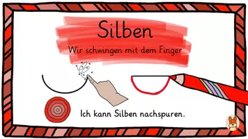 Vorschau - Präsentationen/Tafelbilder - Silben schwingen - Deutsch - digitale Tafelbilder - Seite 3