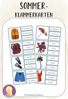 Vorschau - Spiele - Sommer Klammerkarten - Deckblatt