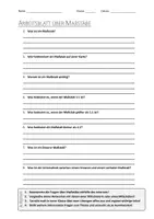 Vorschau - Arbeitsblätter - AB mit Fragen zum Thema "Maßstab" + Lösungsblatt + Infografik - Deckblatt