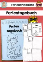 Vorschau - Arbeitsblätter - Ferienerlebnisse - Deckblatt