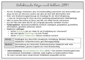 Vorschau - Merkblätter - Materialpaket: Staatsexamen Sachunterricht - Seite 2