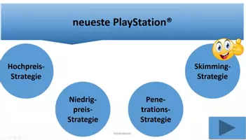 Vorschau - Spiele - Aufgabe Preisstrategie Marketing Spiel Zuordnung PowerPoint - Deckblatt