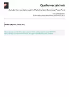 Vorschau - Spiele - Aufgabe Kommunikationspolitik Marketing Spiel Zuordnung PowerPoint - Seite 1