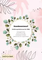 Vorschau - Stundenentwürfe - Einführung: Zahlenraum bis 10000 (Stundenentwurf) - Deckblatt