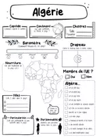 Vorschau - Arbeitsblätter - Algérie Portrait (français) - Seite 1