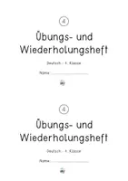 Vorschau - Arbeitsblätter - Übungs- und Wiederholungsheft 4. Klasse Deutsch - Seite 2