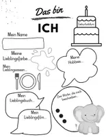 Vorschau - Arbeitsblätter - Elefantenklasse: Das bin ich - Arbeitsblätter - Seite 2