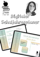 Vorschau - Anderer Materialtyp - Digitaler Schuljahresplaner 23-24 - Deckblatt