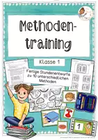 Vorschau - Stundenentwürfe - Methodentraining Klasse 1-4 (Materialpaket) - Seite 1