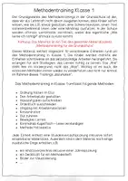 Vorschau - Stundenentwürfe - Methodentraining Klasse 1-4 (Materialpaket) - Seite 2