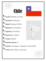 Vorschau - Arbeitsblätter - Chile – Materiales (Ficha, mapa mental, texto, etc.) - Deckblatt