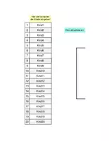 Vorschau - Lehrpläne/Lehrermaterial - automatischer Sitzplan-Generator für 26/28/30 SuS (EXCEL-Version) - Seite 1