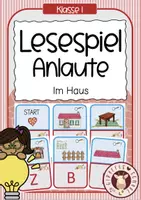 Vorschau - Spiele - Lesespiel Anlaute "Im Haus" - Deckblatt