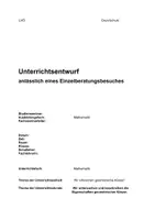 Vorschau - Stundenentwürfe - Unterrichtsentwurf Geometrischer Körper - Seite 2