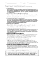 Vorschau - Arbeitsblätter - AB mit Fragen zum Thema "Minecraft" + Lösungsblatt + Mindmap + Infografik - Seite 3