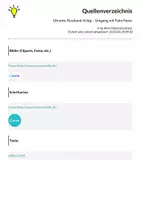 Vorschau - Arbeitsblätter - Ukraine, Russland, Krieg – Umgang mit Fake News - Seite 3
