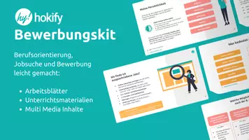 Vorschau - Arbeitsblätter - Bewerbungskit Modul 1 Berufsorientierung - Deckblatt