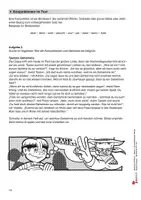Vorschau - Arbeitsblätter - Deutsch als Zweitsprache: Unveränderbare Wörter - Konjunktionen | DaZ Sekundarstufe Klasse 5-10 | Sätze, indirekte Rede, dass | Übungen, Arbeitsblätter, Kopiervorlagen mit Lösungen - Seite 1