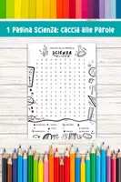 anteprima - Giochi - Esplorando la Scienza, Parole Incrociate, Gioco educativo - Pagina di copertina