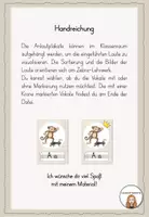 Vorschau - Poster - Anlautplakate - Grundschrift (pastellfarben, Zebra - Reihenfolge) - Seite 2