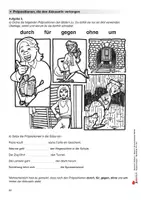 Vorschau - Arbeitsblätter - Deutsch als Zweitsprache: Unveränderbare Wörter - Präpositionen | Deutsch Fördermaterial Grundschule Sekundarstufe Klasse 3-10 | Übungen, Aufgaben mit Lösungen - Seite 2