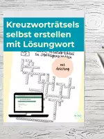 Vorschau - Arbeitsblätter - Kreuzworträtsel Selbst Erstellen mit Lösungswort - Seite 1