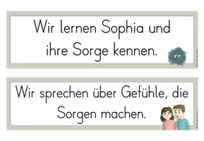 Vorschau - Fördermaterial/Inklusion - Sophias Sorge - Arbeitsmaterial zum Umgang mit Sorgen - Seite 3
