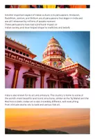 Vorschau - Merkblätter - Die reiche und vielfältige Kultur Indiens entdecken (auf Englisch) - Seite 1