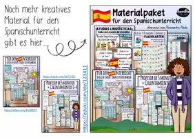 Vorschau - Arbeitsblätter - Namensschilder Spanischunterricht + Frases útiles / Frases en clase - Seite 3