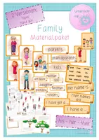 Vorschau - Unterrichtsreihen - Family - Materialpaket - Deckblatt