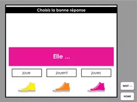 Vorschau - Spiele - GOOGLE SLIDES Terminaisons du Présent | e es ent - Seite 1