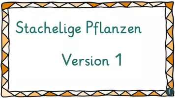 Vorschau - Mal- und Bastelvorlagen - Stachelige Pflanzen-Kunst-Klasse 1-4 - Seite 2