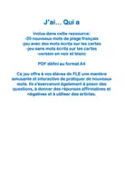 Aperçu - Jeux - Jeu de Vocabulaire "La Plage" J'ai, Qui a - Page 1