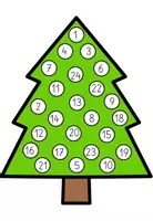 Vorschau - Arbeitsblätter - Last-minute Adventkalender - Adventskalender Pompons - Seite 1