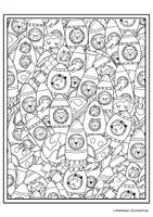 Vorschau - Mal- und Bastelvorlagen - Weltraum - Mandalas / Ausmalbilder / Malvorlagen - Seite 1