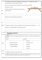 Aperçu - Feuilles d'exercices - Mouvement et repos – Vitesse Moyen – puissance et Energie électrique -Loi d’ohm - Page de couverture