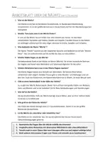 Vorschau - Arbeitsblätter - AB mit Fragen zum Thema "Müritz" + Lösungsblatt - Seite 1