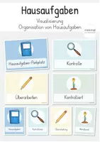 Vorschau - Präsentationen/Tafelbilder - Hausaufgaben: Parkplatz Kontrolle Überarbeitung (Organisation) - Deckblatt