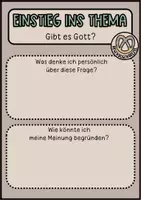 Vorschau - Arbeitsblätter - Gibt es Gott? Fertige Doppelstunde mit Terra X - Seite 2