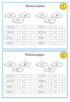 Vorschau - Arbeitsblätter - Aufgabenfamilien - Freiarbeitsmaterial Zahlenraum 100 - Seite 1