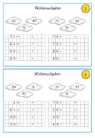 Vorschau - Arbeitsblätter - Aufgabenfamilien - Freiarbeitsmaterial Zahlenraum 100 - Seite 2
