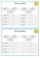 Vorschau - Arbeitsblätter - Aufgabenfamilien - Freiarbeitsmaterial Zahlenraum 1000 - Seite 1