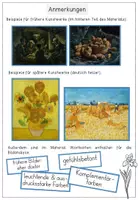 Vorschau - Unterrichtsreihen - Vincent van Gogh - Kunstprojekt - Schritt für Schritt - zweifach differenziert mit Präsentation und Lesetext - Seite 2
