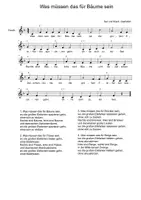 Vorschau - Arbeitsblätter - Was müssen das für Bäume sein - Spielen mit Orff - Seite 2