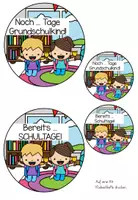 Vorschau - Poster - Countdown Schule - Ferien - Schultage - Volksschulkind - Grundschulkind - Seite 2
